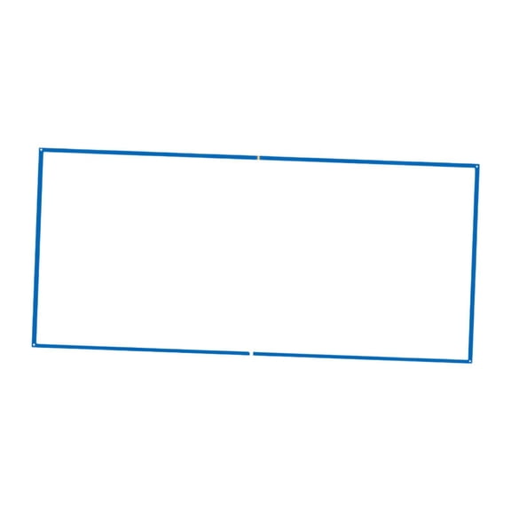 funtasica Beach Volleyball Line 26.3 Ftx 52.5 ft Gifts with Sand Anchor Court Marking Line for Sand Portable for Backyard Outdoor Sand Blue