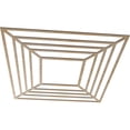 thumbnail image 2 of Ekena Millwork 40"OD x 14 5/8"ID x 1/4"T Raven Wood Fretwork Pierced Ceiling Medallion, Hickory, 2 of 3