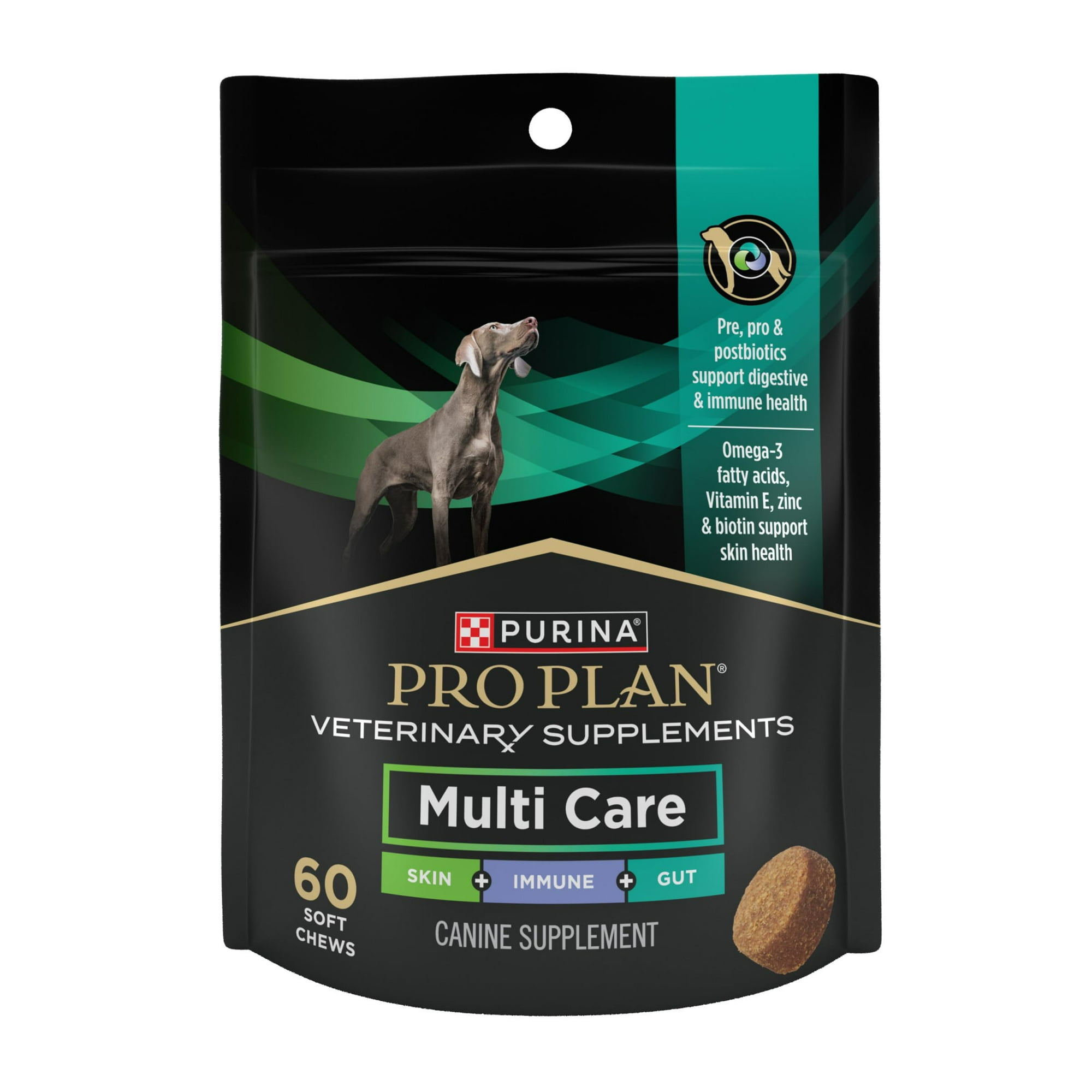 Purina Pro Plan Veterinary Supplements Multi Care Dog Supplements 60 ct. Pouch Walmart