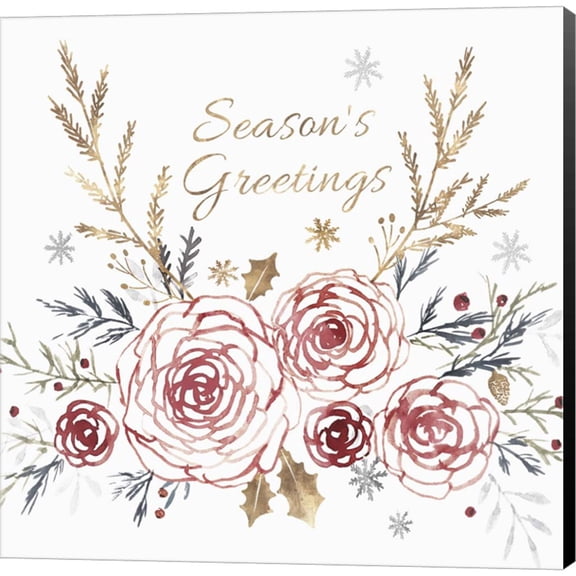 Seaon's Greetings by Isabelle Z, Canvas Wall Art, 12W x 12H