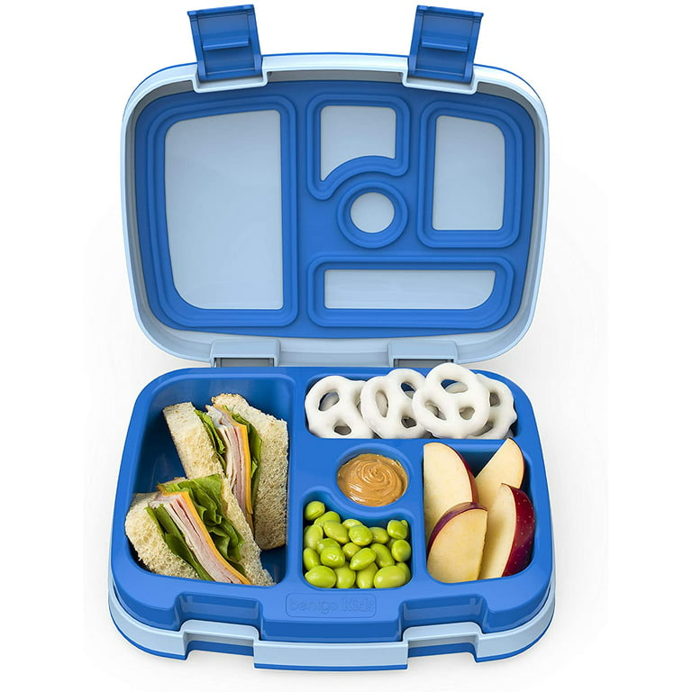 3 COMPARTMENT SILICONE BENTO LUNCH BOX - BLUE – ME AND YOU BAMBINO