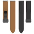 thumbnail image 5 of KOMI for Samsung 20MM magnetic leather strap Huawei Watch 22MM folding buckle leather strap, 5.5-8.7 inches,Beige white, 5 of 5
