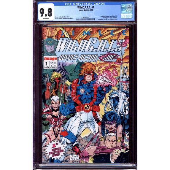 WildC.A.T.S. #1 - CGC 9.8 Comic Book