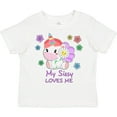 thumbnail image 3 of Inktastic My Sissy Loves Me- Cute Unicorn Boys or Girls Toddler T-Shirt, 3 of 5
