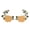 Yellow, variant on Rupoun 1 Pair Flower Embroidery Patches Beautiful Flowers Pattern Embroidered Applique Iron On Patches for DIY Clothes Blue 6.7 inches / 17 cm
