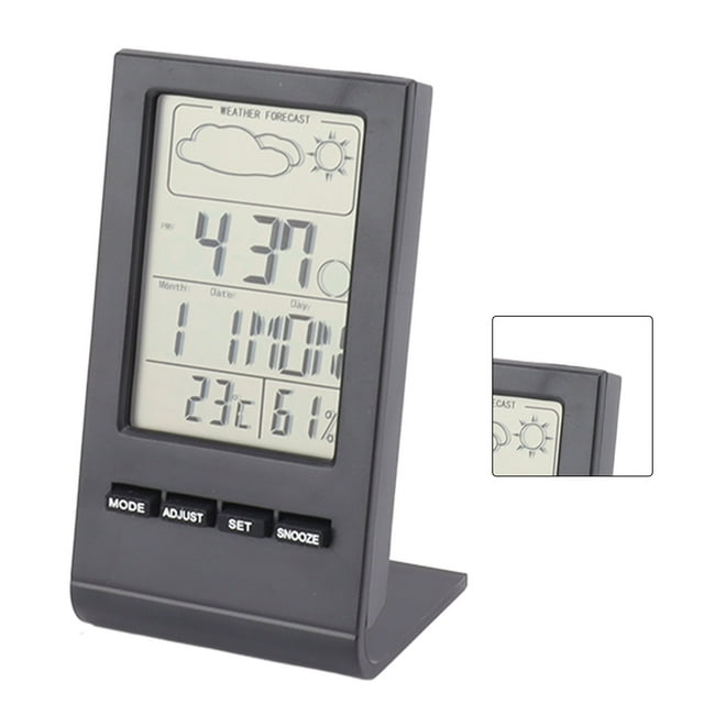 Higrómetro digital Jadeshay pantalla LCD mini termómetro grado profesional