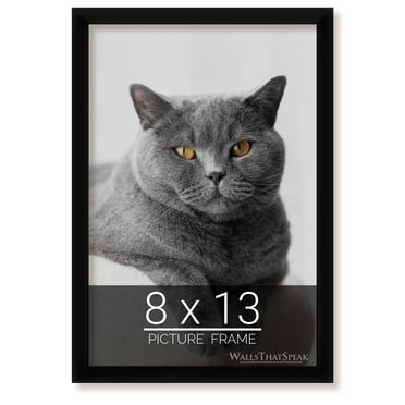 8x13 Black Picture Frame for Puzzles Posters Photos or Artwork