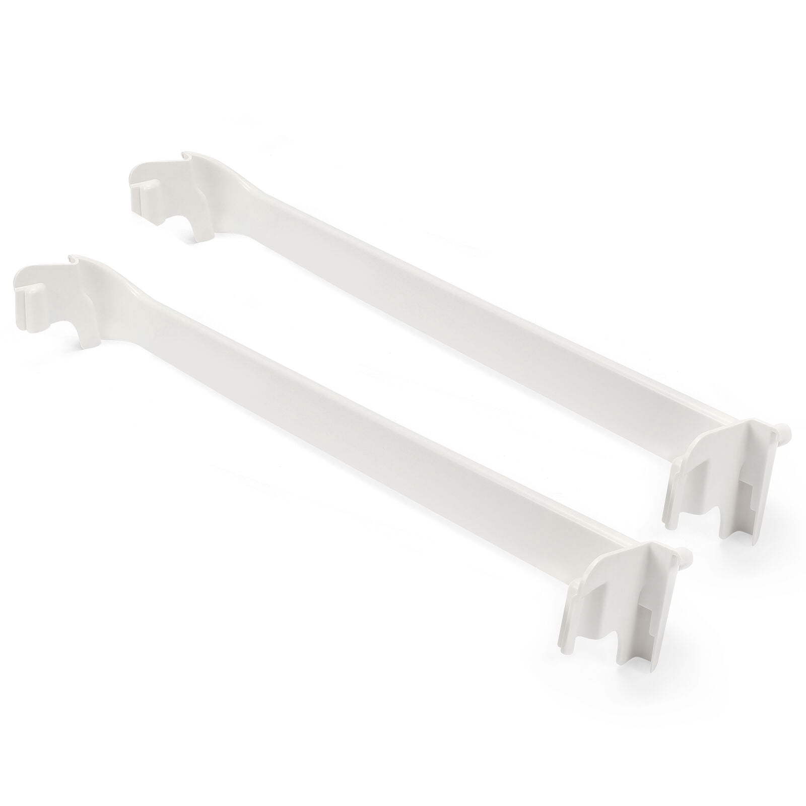 Kojem Refrigerator Door Rack Shelf Retainer Bar Rail for Frigidaire Replaces 240534701 & 240534901