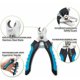 thumbnail image 3 of Cortaúñas para gatos, cachorros, roedores, pájaros, peines profesionales para uñas de uso doméstico con almohadillas seguras, protectores de seguridad, accesorios para mascotas JM, 3 of 5