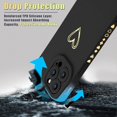thumbnail image 4 of Compatible with iPhone 13 Pro Max Case 6.7 inch for Women Girls, Cute Luxury Heart [Soft Anti-Scratch Full Camera Lens Protective Cover] Silicone Girly Phone Case for iPhone 13 Pro Max-Black, 4 of 12