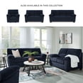 thumbnail image 6 of Signature Design by Ashley Furniture SimpleJoy Navy Loveseat, 6 of 26