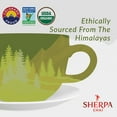 thumbnail image 5 of Sherpa Chai Decaf Organic Chai Tea Concentrate, 64 oz - Himalayan Black Tea Concentrate w/Freshly Pressed Ginger - Authentic Recipe Brewed by Nepali Sherpas - Chai Tea Gift for Latte Tea Lovers, 5 of 8