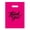 Pink, variant on InfinitePack 100 Pieces Thank You Merchandise Bags, Die Cut Handles, Retail Shopping Bags for Boutique, Goodie Bags, Gift Bags Bulk, Favors, Reusable Plastic Bags 9X12