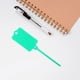 thumbnail image 5 of 100 etiquetas de plástico en blanco, reutilizables, para colgar, para llaves, almacenamiento, impermeables, para escribir, color verde, 5 of 8
