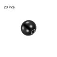 thumbnail image 3 of 20uds Cuentas 10mm Inoxidable Acero 2mm Agujero Diámetro Cuenta para Bricolaje Artesanías, Negro, 3 of 6