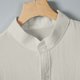 thumbnail image 4 of pstuiky Camisas casuales de manga corta para hombre, Camisa informal de manga corta con cuello alto, bolsillos y botones de color liso para hombre camisas casuales para hombre l, 4 of 9