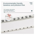 thumbnail image 3 of 1000PCS Plastic heat shrink tubing cable marker label Wire Number 0 to 9 1-50mm white cable markers insulation shrink ratio 2:1, 3 of 6