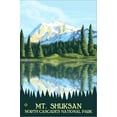 thumbnail image 2 of Art.com Mount Shuksan - North Cascades National Park, WA Stretched Canvas Print Wall Art by Lantern Press, 16" x 24", 2 of 4