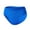 Blue, variant on Lunuaoe Women's Seamless Cotton Bikini Briefs, Low-Mid Waist Solid Color Underwear, Thin Breathable Panties