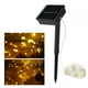 thumbnail image 1 of Luz 10m 100LED Solar Cobre Alambre Cadena Luz Jardín Decoración Lámpara Cadena Luz Cálida, 1 of 7