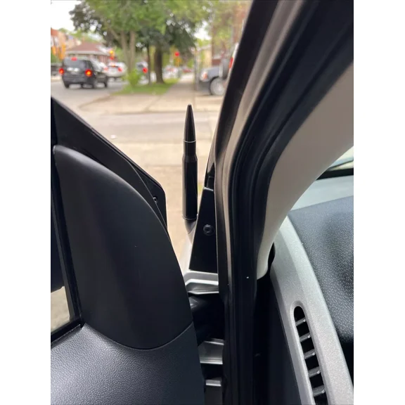 Bullet Style 0.5 Cal Black Antenna Mast Rod Radio AM/FM for SMART FORTWO 2008-2015 Brand New