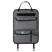 Joybi Black Multi-Compartment Back Seat Organizer with Tablet Holder, Hanging Car Storage Solution