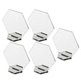 thumbnail image 2 of 5 piezas transparentes para , letrero acrílico hexagonal, tarjeta de nombres de invitados para boda, fiesta de cumpleaños perfecl Tarjetas de lugar de acrílico transparente, 2 of 8