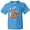 Pacific Blue, variant on Easter Cute Snake with Basket and Bunny Ears Youth T-Shirt