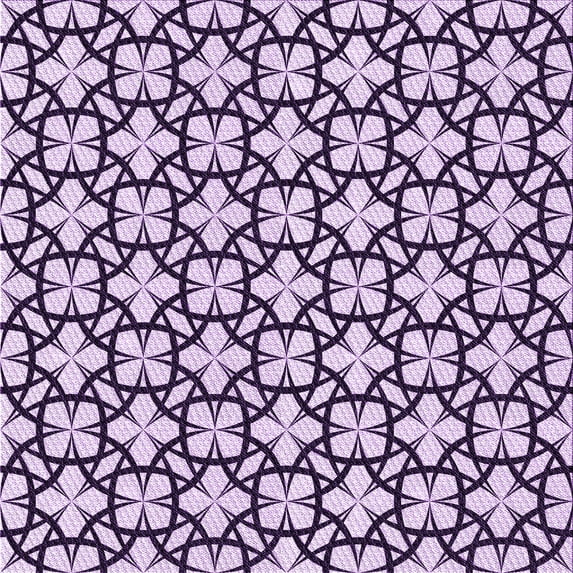 Ahgly Company Machine Washable Indoor Square Transitional Blossom Pink Area Rugs, 7' Square