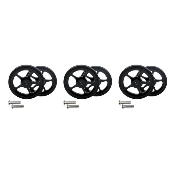 Naiovety Wear-resistant Bike Easy Wheel Professional Easywheel Push Lightweight Rod CNC Telescopic Extension Tires Grip Good Bearing Type1 NO1 Naiovety CBP496881