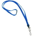 thumbnail image 2 of 25 Pack - Premium Breakaway Lanyards for ID Badges - Metal Swivel J Hook - 3/8” Wide | 36 Inch Length | Flat Woven by Specialist ID (Royal Blue), 2 of 5