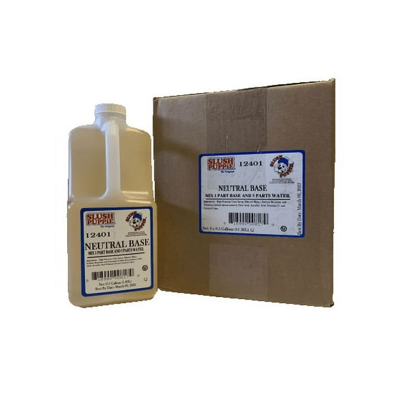 Slush Puppie Neutral Base 6 - .5 Gallon