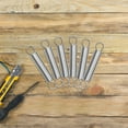 thumbnail image 3 of Shisuyan 20pcs Tension Spring Mechanical Compression Spring Extension Spring With Hook Small Springs For Crafting Mechanical Compression Springs, 3 of 8