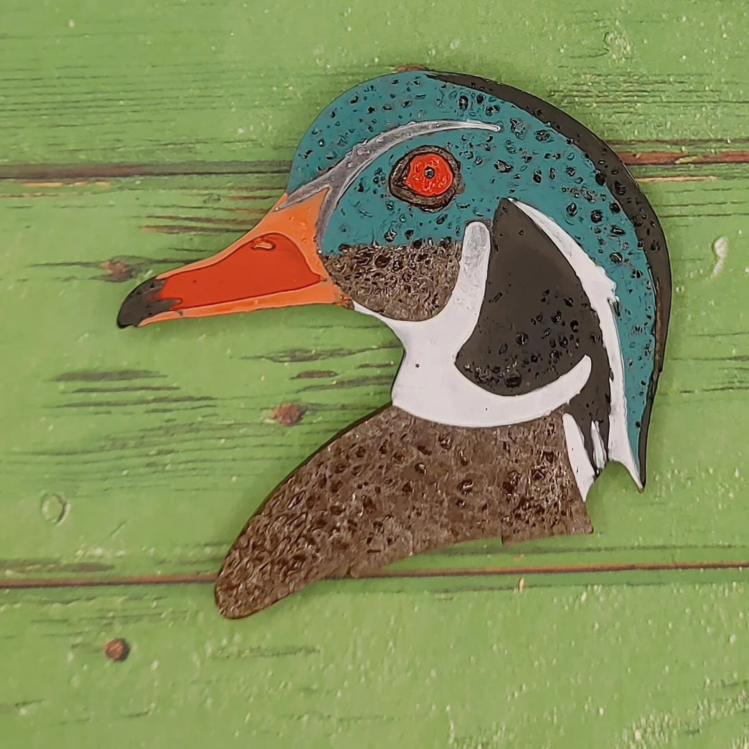 Mallard Duck Head Silicone Freshie Mold
