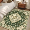thumbnail image 4 of 3'x5' Area Rugs, Green Boho Southwestern Indoor Outdoor Area Rug for Living Room Bedroom, Antique Farmhouse Ethnic Washable Bathroom Rugs Kitchen Floor Carpet Mats Home Decor Aesthetic, 4 of 8