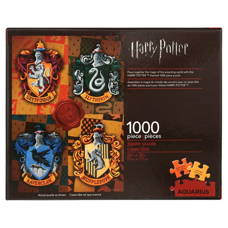 Aquarius - Harry Potter Crests - 1000 Piece Jigsaw Puzzle