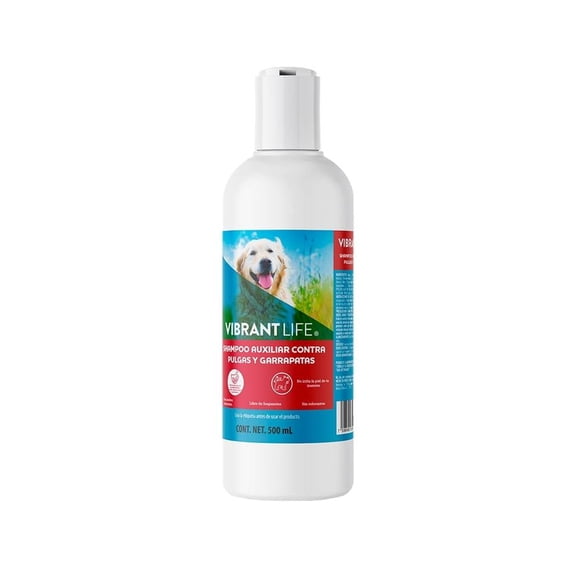 Shampoo para Mascotas Auxiliar Vibrant Life 500 ml