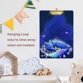 thumbnail image 5 of FMSHPON Fox Butterfly Magic Clipboard Hardboard Wood Nursing Clip Board and Pull for Standard A4 Letter 13x9 inches, 5 of 5
