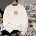 thumbnail image 5 of Sudaderas con capucha de manga larga informales, jerséis de algodón puro con estampado de dibujos animados, sudaderas de cuello redondo a la moda, Otoño e Invierno, 5 of 5