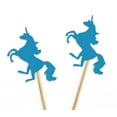 thumbnail image 2 of Darling Souvenir, Unicorn Cupcake Toppers, Birthday/ Wedding/ Bay Shower Party Dessert Decorations - Pack Of 20, 2 of 3