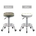 thumbnail image 5 of Round Bar Stool Seat Covers, Hunting Frog Elastic Round Chair Cover Stool Seat Slipcover Bar Stool Cushions Round Pad for 12-14 inch, 5 of 7