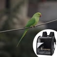thumbnail image 2 of Portátil Pájaro Bolsa de Hombro Portador Retráctil Viaje Parrot Jau Negro Sunnimix Bird Knapsack, 2 of 8