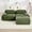 Green, variant on Howcool 80" Modern Corduroy Boneless Love Seat Couches with 1 Ottoman,2 Seater Large Sectional Couches for Living Room,Cloud Modular Sectional Sofa,Memory Foam, Extra Deep Loveseat,No Assembly,Green