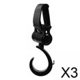 thumbnail image 1 of Gancho para cochecito,Clips para cochecitos Ganchos multifuncionales para cochecitos de bebé,Ganchos giratorios de 360 grados para cochecito de bebé,Ganchos giratorios para compras en, 1 of 8