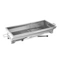 thumbnail image 1 of Square Barbecue Rack Made Of Stainless Steel Suitable For Outdoor Camping Activities 96x70cm Folding 1Pcs, 1 of 5