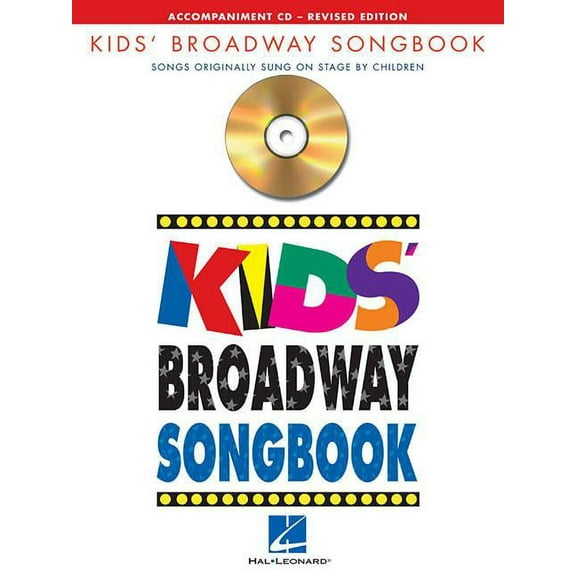 Kids' Broadway Songbook (Accompaniment CD) (Paperback)