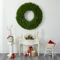 thumbnail image 4 of 5ft. Giant Artificial Christmas Wreath with 280 Warm White Lights and Pine Cones, 4 of 5