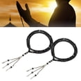 thumbnail image 4 of Rosary Necklace, Beads Rosary Mini Exquisite Sturdy Durable Fine Workmanship  For Gift For Daily Use Black, 4 of 8