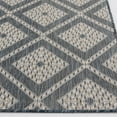 thumbnail image 3 of Hayweld Blue and Beige Woven Area Rug, 3 of 7