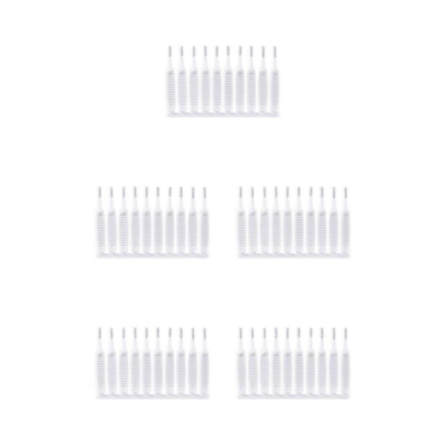 Ounissouiy Cepillo de ducha de fibra ABS de 10 piezas Cepillos de limpieza de grifo de 0,7 mm Type2 NO2